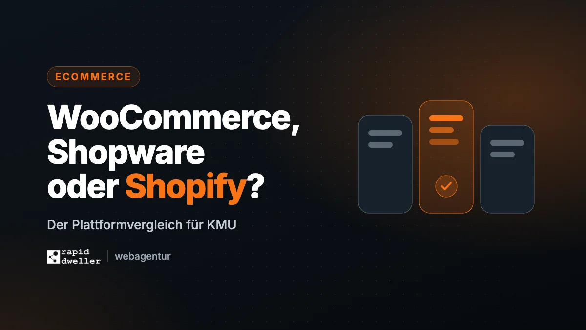 WooCommerce vs Shopware vs Shopify Vergleich