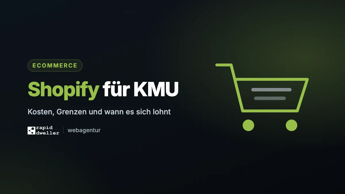 Shopify für KMU — Kosten und Grenzen