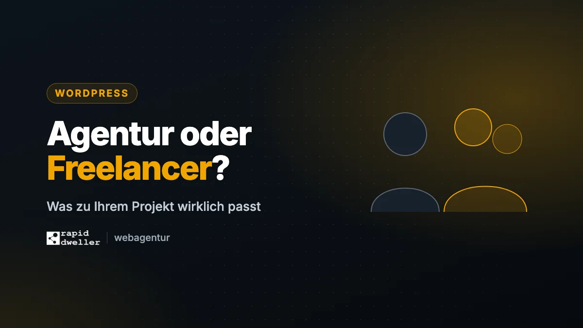 WordPress Agentur vs Freelancer